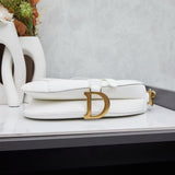 Grained Lether Saddle Bag