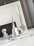 Small leather tote bag