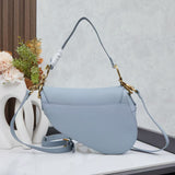 Grained Lether Saddle Bag