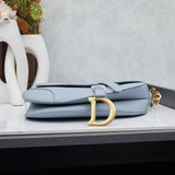 Grained Lether Saddle Bag