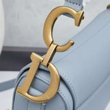 Grained Lether Saddle Bag