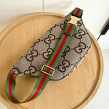 GG Supreme canvas belt bag