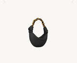 2026 Amalia Black Mini Lambskin Hobo Bag 862558AACX71000
