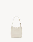 2026 Large Le 5 à 7 Supple Ivory White Leather Shoulder Bag 753837AAAUQ9207