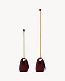 2026 Loulou Series Large  Deep Burgundy Lambskin Shoulder Bag 803541AAEAX6197