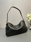 2026 Black Medium Leather Shoulder Bag 1BC229_2CYS_F0002_V_LVM